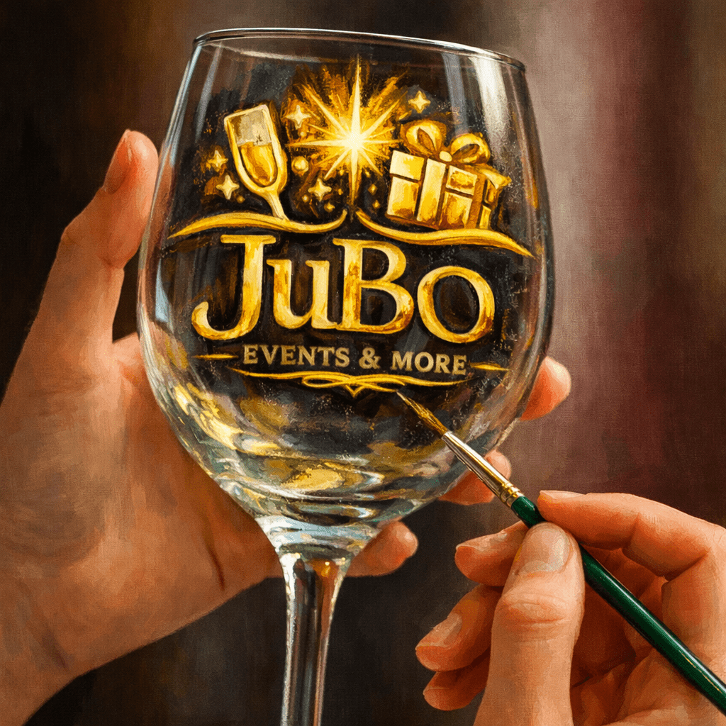 Gutschein für Weingläser bemalen Classic Experience - Optik 2 - JuBo Events & more – Bild 11